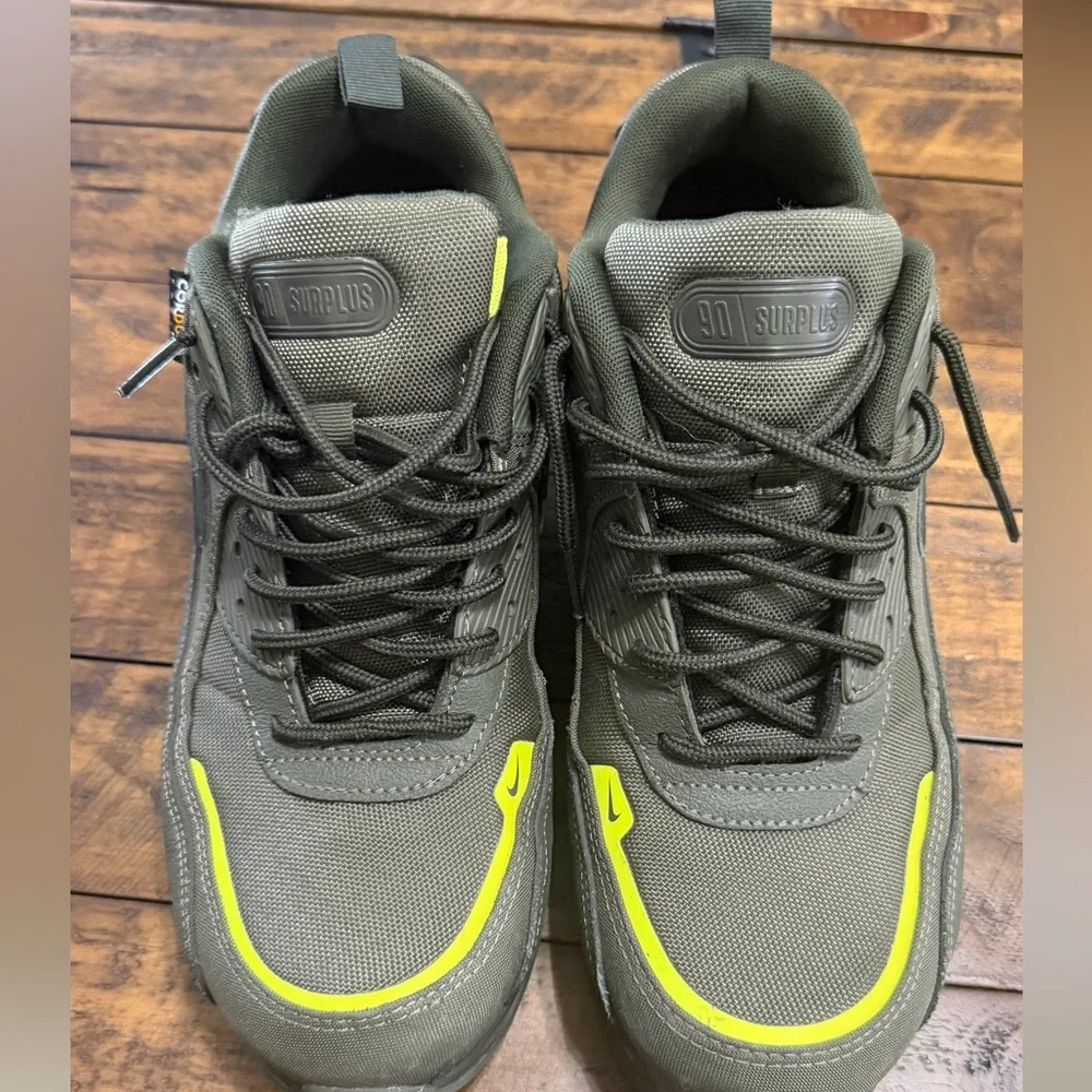 Nike Men’s Air Max 90 Surplus ‘Cargo Khaki’ - Picture 2 of 7